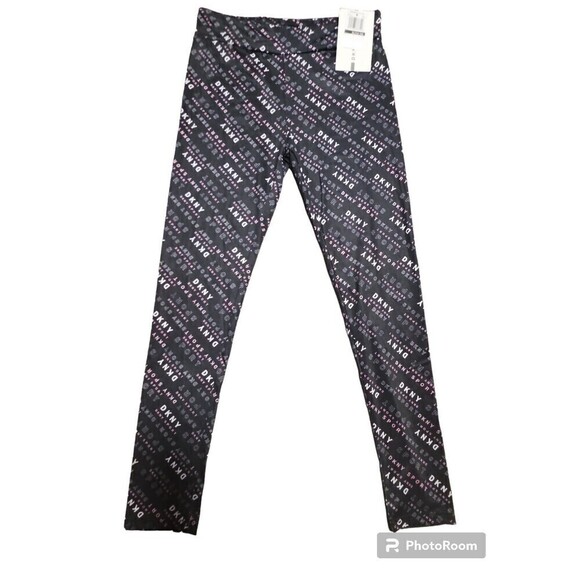 DKNY Kids Girl Sport Leggings Size 14/16 - Picture 6 of 6